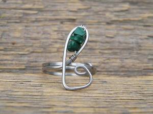 Vente flash Bague ouverte en argent sterling taille princesse pour femme, jolie bague de fiançailles en plume chrétienne - Product Image 2