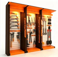 Support d'affichage pour outils à main en métal perforé sur mesure, présentoir commercial pour salle d'exposition