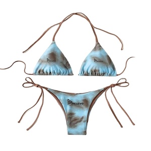 ชุดว่ายน้ำทูพีซแฟชั่นสำหรับผู้หญิง ผ้าสแปนเด็กซ์ แห้งเร็ว เหมาะสำหรับใส่ไปเที่ยวทะเลช่วงฤดูร้อน - Product Image 4