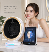 Machine d'analyse cutanée avancée à IA avec caméra 30 millions de pixels, imagerie 8 spectres et scanner facial avec système de rapports