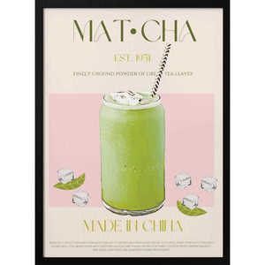 Rectangular Paper <b>Poster</b> for Chilled Matcha Drink - Product Image 2
