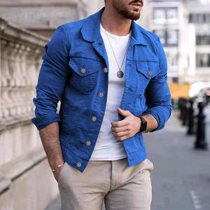 Chaqueta Vaquera Unisex, Prenda Exterior Vaquera Clásica Informal, Tejido Suave, Ajuste Cómodo para Hombres y Mujeres - Product Image 2
