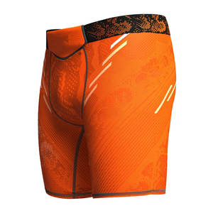 2025 personnalisé Orange Grappling MMA Shorts de haute qualité UFC Jiu Jitsu Kimono De Jiu Jitsu avec fonction extensible équipement de combat personnalisé - Product Image 2