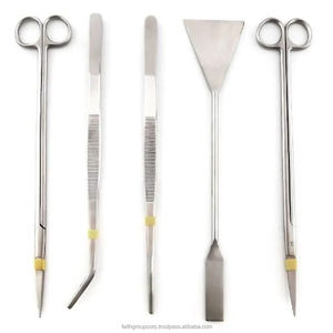 Kit d'outils pour plantes d'aquarium 5 pièces 12 pouces en acier inoxydable Kit de nettoyage d'aquarium - Product Image 4