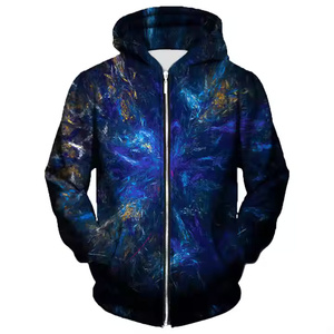 100% algodón Casual temporada de invierno Sudadera con capucha patrón sólido secado rápido diseño único sublimación mezclada para cuello con capucha de talla grande - Product Image 6