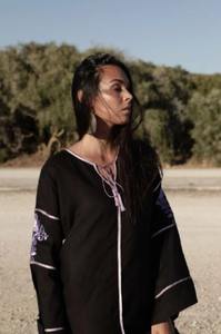 Boho – robe brodée à manches longues, longueur genou, décontractée, surdimensionnée, ample et ajustée, pour femmes - Product Image 4