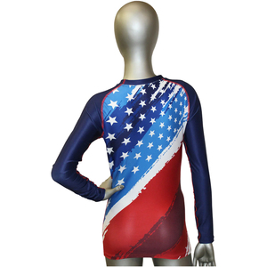 Venta al por mayor de fábrica personalizada Rash Guard de alta calidad de los hombres más vendidos Slim Fit ropa de entrenamiento - Product Image 6