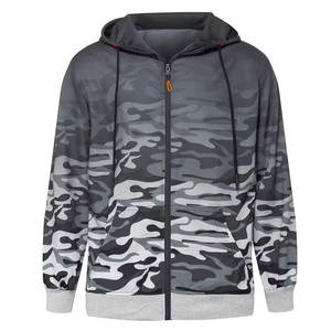 Nueva llegada Casual Wear Color sólido Hombres Estilo de camuflaje Sudaderas con capucha Venta al por mayor Tasa de secado rápido Hombres Camuflaje Sudadera con capucha - Product Image 6