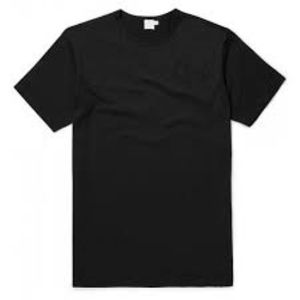 100% T-shirt en coton pour hommes avec logo personnalisé OEM pour t-shirt à col rond en coton uni avec t-shirts en coton lourd lavé à l'acide - Product Image 3