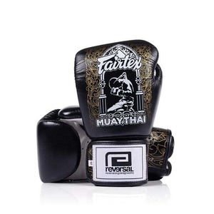 Fairtex x Reversal Boxing <b>Gloves</b> Black Gold Professional Training Sparring Fight <b>Gloves</b> Kickboxing MMA <b>Gloves</b> - Product Image 1