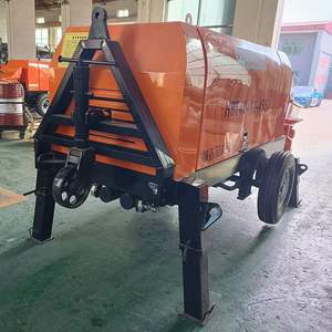 Eenvoudig Gebruik Betonpomp Hoge Output Betonpomp Interlokale Mortiertransportapparatuur Voor Tunnel & Brug Bouwplaatsen - Product Image 6