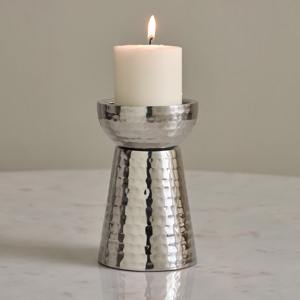 Support à bougie élégant, centre de table élégant, accent décoratif, romantique et festif, décoration pour la maison et le salon - Product Image 5
