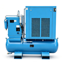 Compresseur d'air à vis à vitesse variable à aimant permanent 20HP 15KW pour applications industrielles