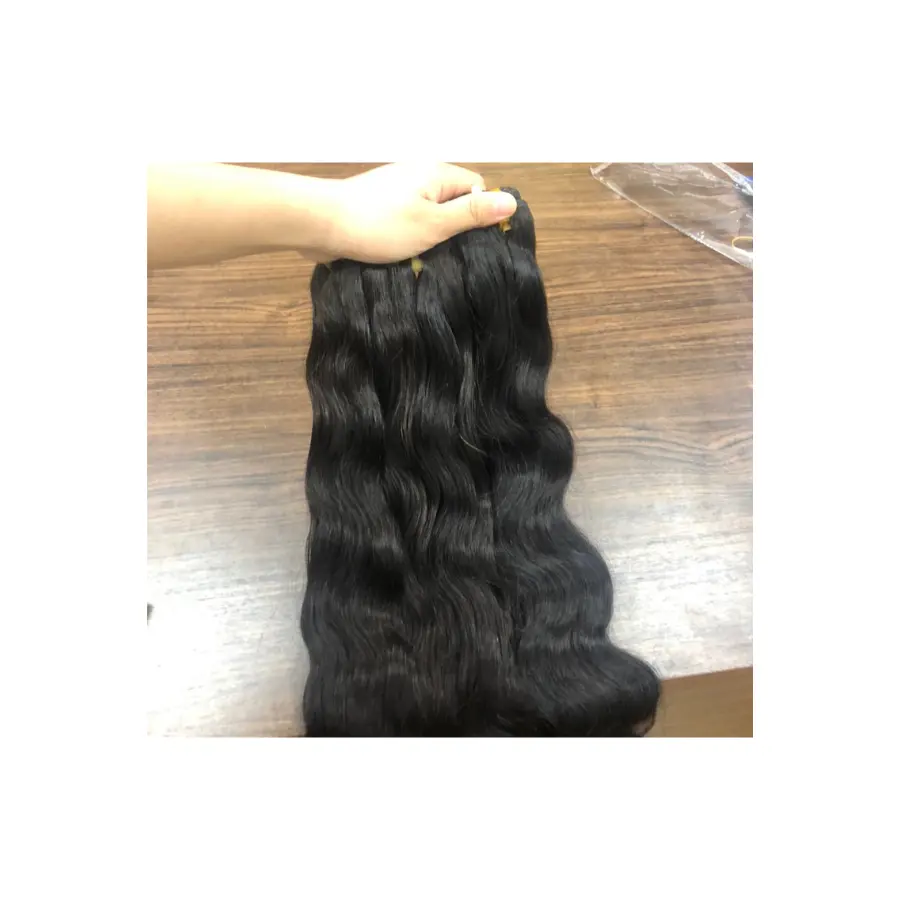 Deep wavy Weave 100% Human Hair Extension with high quality No Tangle No Shedding from Amber Luxshine Hair