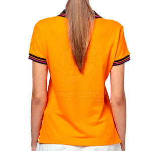 Camiseta de polo de secado rápido para mujer, diseño único, tamaño personalizado, recién llegado, estilo informal con tejido de punto transpirable - Product Image 4