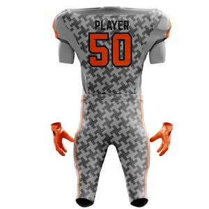 Nouveau Style meilleur uniforme de Football américain de haute qualité 100% Polyester matériel maillot de Football américain avec prix de vente chaud - Product Image 3