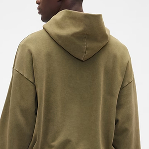 Sweat à capuche pour homme avec logo, couture durable / cordons de serrage pour ajuster la capuche, matière respirante et douce pour un streetwear tendance - Product Image 5