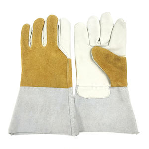 Nouveau 2025 Gants de soudage personnalisés en gros de haute qualité | Meilleur fabricant Logo personnalisé Gants de soudage de bonne qualité - Product Image 5