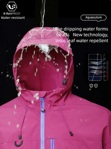Nueva chaqueta impermeable para hombre, pesca al aire libre, ciclismo, senderismo, chaquetas para mujer, Motocross, bicicleta de montaña, abrigo, ropa de abrigo Unisex, uso diario - Product Image 2