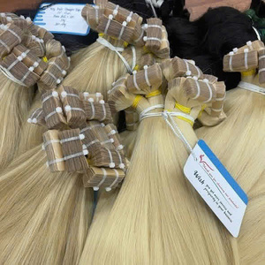 Extensiones de Cabello Humano Vietnamita con Cinta Adhesiva Invisible de Alta Calidad, Tendencias en Color, Mechones de Cabello Liso con Cinta Adhesiva - Product Image 1
