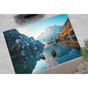 Tapis imprimé paysage - Tapis antidérapant pour porte d'entrée et vue, avec poils doux - Product Image 1