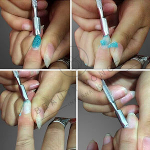 Outil en acier inoxydable de précision à double extrémité pour le soin et le toilettage des ongles respectueux de l'environnement OEM Wholesale - Product Image 6