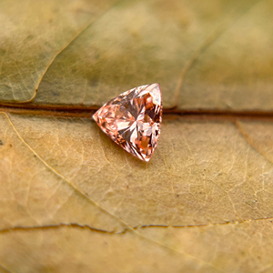 Diamante de laboratorio de corte trillón rosa, Diamante de 1,00 CT para anillo de compromiso o fabricación de joyas, Joyería de diamantes - Product Image 2