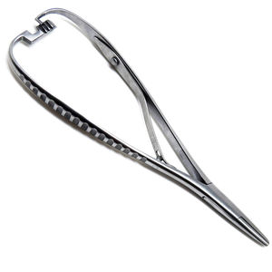 Porta Agujas Mathieu Manual de Alta Calidad, Reutilizable, con Impresión de Logotipo Totalmente Personalizada, Servicio OEM ODM, Uso Quirúrgico - Product Image 1