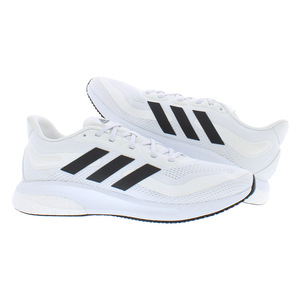 Chaussures Adidas Supernova pour hommes Couleur : Blanc/Noir 100% authentiques - Product Image 2