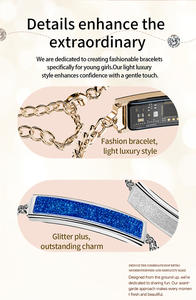 Bracelet intelligent B6 Fashion, tracker d'activité sans écran, montre en acier inoxydable, moniteur de fréquence cardiaque, cadeau de couple pour Android - Product Image 6