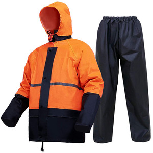 Trajes de lluvia al por mayor transpirables recién llegados para hombre traje de lluvia con cuello con capucha impermeable al aire libre para hombre - Product Image 6