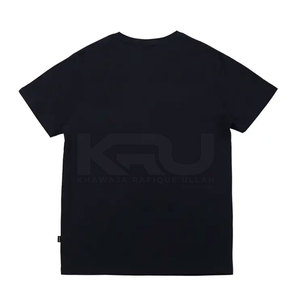 T-shirt en coton tricoté surdimensionné de qualité supérieure, confortable, style streetwear, doux, respirant, décontracté pour homme - Product Image 2
