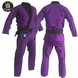 Conjunto de uniforme de Karate unisex para adultos, camisa de manga larga de secado rápido, pantalones, kimono de jiu jitsu, ropa de Karate elástica bordada para hombres - Product Image 5