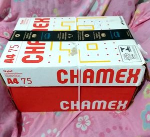 Chamex Copieur Papel 80g | Papel Sulfite, Chamex, A4, 75 Gramas, Branco, Caixa com 5 Pacotes de 500 Folhas CHAMEX A4, Papier - Product Image 2