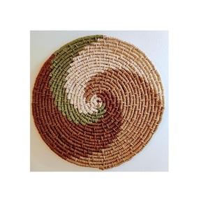 Sublimation Kitchen Dining Heat Resistant Round <b>Placemats</b> Boho Macrame Woven Tassel Print <b>Table</b> Mats Pad Non-Slip <b>Placemats</b> - Product Image 4