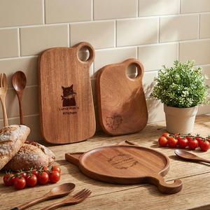 Planche à découper en bois avec poignée, lavable au lave-vaisselle, écologique, antibactérienne, en résine, planche à découper pour le fromage, de haute qualité - Product Image 5