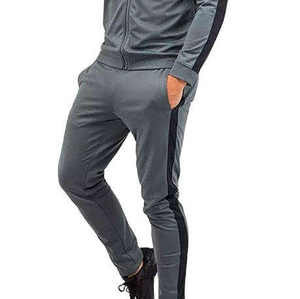 ชุดออกกำลังกายดีไซน์ใหม่สำหรับผู้ชาย สีสันทันสมัย ขายส่งยอดนิยม พร้อมโลโก้สั่งทำ - Product Image 4