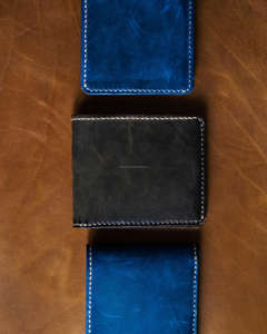 Portefeuille de créateur en cuir véritable pour hommes Porte-cartes mince bloquant la RFID Porte-monnaie élégant BFW-0039 - Product Image 5