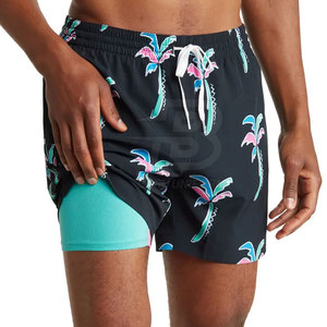 Pantalones Cortos de Playa para Hombre, Diseño Moderno, Casuales, Estampado Sólido, Ropa Deportiva de Secado Rápido, Elásticos, Precio al por Mayor, Personalizables - Product Image 2