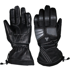 Gants de moto sportifs de haute qualité, design personnalisé en gros, logo personnalisé, gants longs en cuir pour la course à moto - Product Image 1