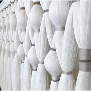 Caralarga - Tapiz de Pared de Fibra Abstracta con Diseño de Meteorito para Decoración del Hogar Estilo Boho, Arte de Pared Estilo Japandi por Meteor - Product Image 3