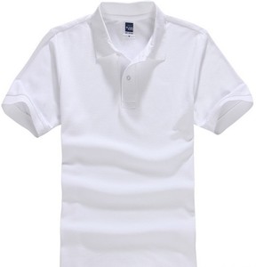 เสื้อโปโลสำหรับผู้ชายเสื้อกอล์ฟแขนสั้นผ้าคอตตอน195gsm ีเอสเตอร์ออกแบบโลโก้ได้ตามต้องการ - Product Image 3