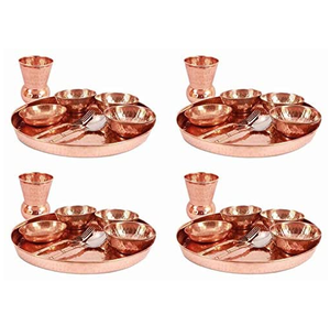 Ensemble de bols à dîner en cuivre/ensemble de bols à vaisselle en cuivre enduit ustensiles de cuisine pour taille personnalisée Offre Spéciale - Product Image 2