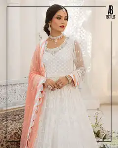 Modern Fashion Designer Pakistani Cotton N Wash Wear Embroidered Sits 3 Piece Suits Available On Wholesale Price Ready To Wear