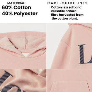 ชุดเสื้อมีฮู้ดผ้าฝ้ายปักลายสไตล์เกาหลีสำหรับผู้หญิงเสื้อผ้าลำลองหรือชุดใส่ออกกำลังกายคุณภาพสูง - Product Image 5