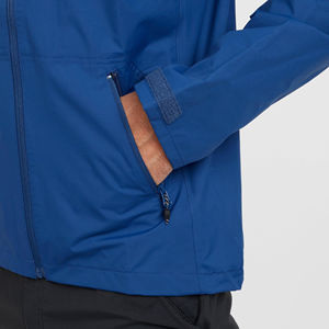 Veste de pluie pour homme, coupe-vent, imperméable, légère, pliable, avec capuche, pour la course à pied, les voyages, la randonnée et le vélo - Product Image 4