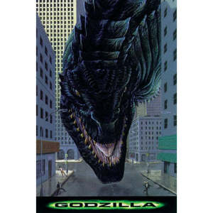For Godzilla Simple Digital Printing Postcard for Valentine's Day Christmas Birthday Business Holiday Greetings <b>Paper</b> Birthday - Product Image 1