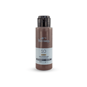 Viktoria 60มล. สีอะคริลิค kahverengi (10เฉดสี) อุปกรณ์ศิลปินคุณภาพสูง - Product Image 1