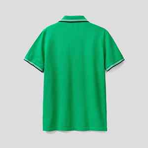Camisetas de Polo de Golf para hombre de alta calidad, estampado personalizado, manga corta, logotipo bordado liso, punto de algodón 100% antiarrugas, So - Product Image 4