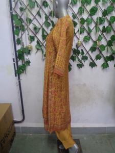 ชุดแฟชั่นเรียบง่ายลำลองพิมพ์ลายดิจิตอลชุดสวมใส่สำหรับใส่ไปงานปาร์ตี้และออฟฟิศจากอินเดีย - Product Image 4